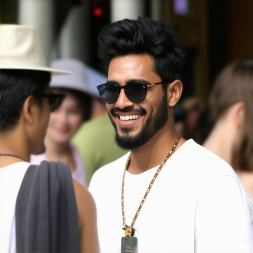 Honolulu Community Engagement for Local SEO Business owner participating in Hawaiian community event