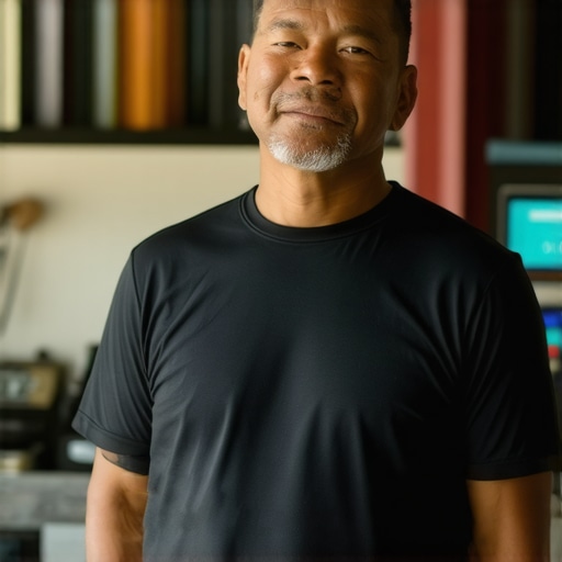 Business owner interacting with local community in Honolulu, Hawaii