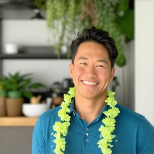 Business owner optimizing Google My Business profile in Honolulu