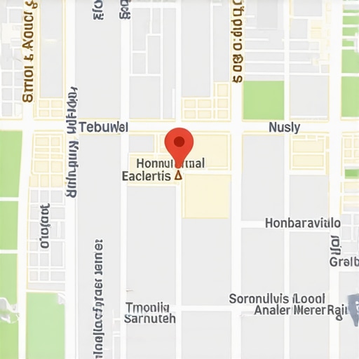 Honolulu Local Business Google Maps Search Screenshot of Google Maps showing local Honolulu business listings.
