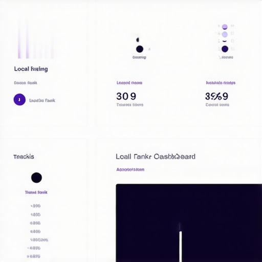 BrightLocal interface displaying local search rankings and analytics