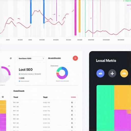 Screenshot of local SEO analytics dashboard showing Hawaii map rankings and reviews