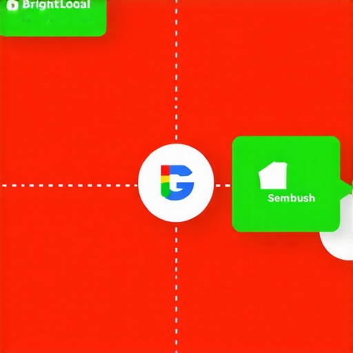Diagram showing various tools used for maintaining local SEO in Hawaii