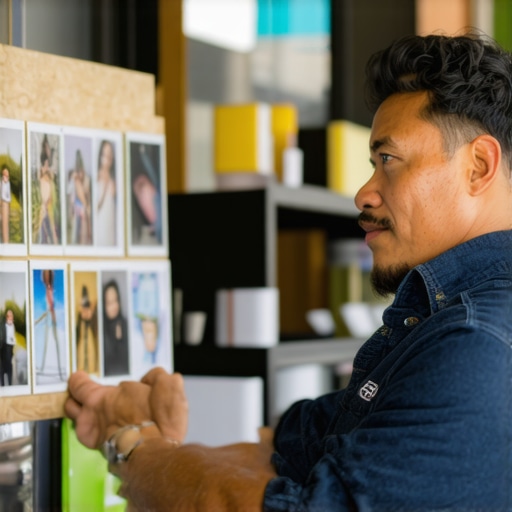 Honolulu shop owner upload photos and respond to reviews on Google My Business.